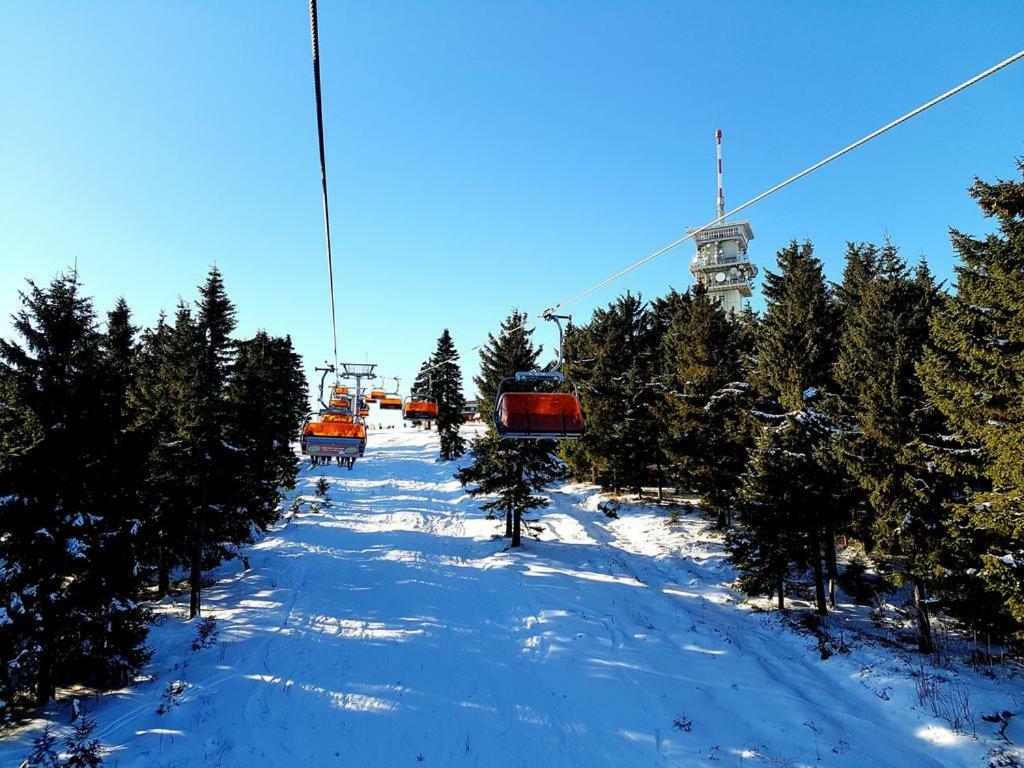 Apartmany 2+1 U Klinovce Kovarska Bagian luar foto